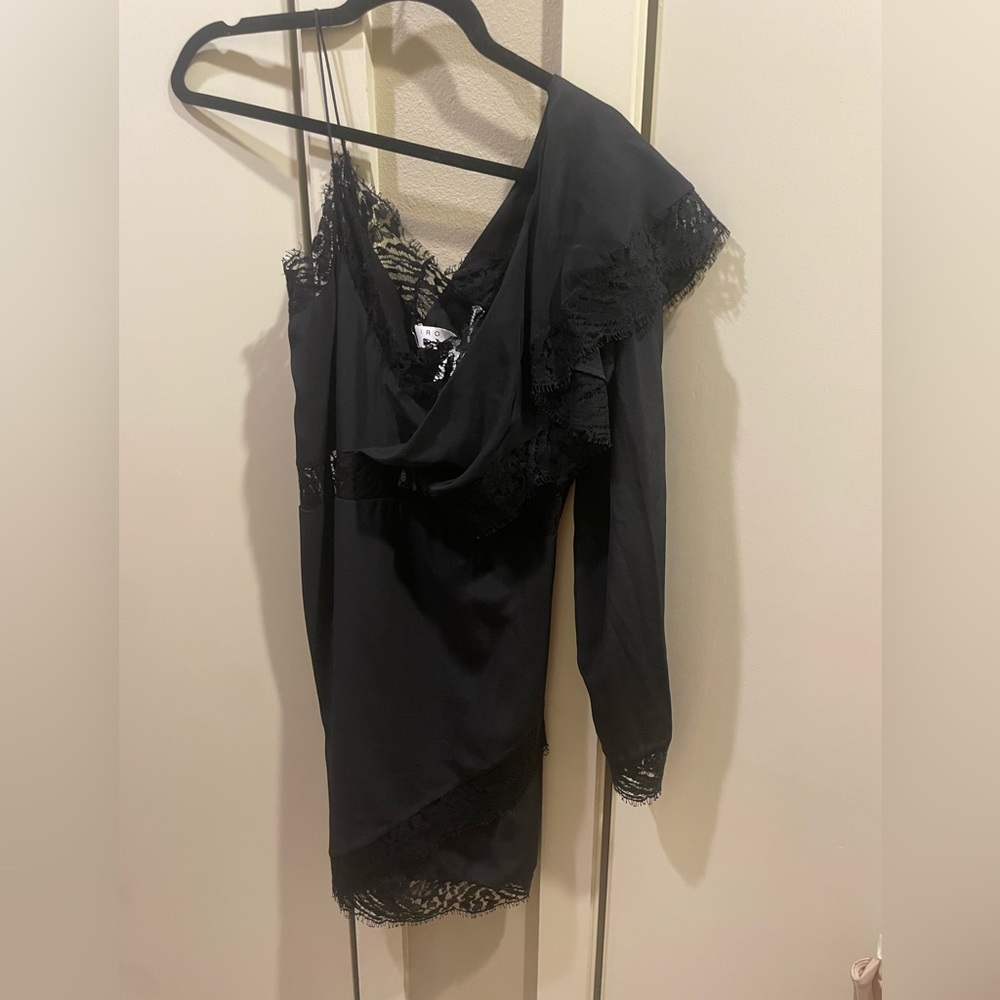 Designer IRO Black Mini Dress. Size 0. Never worn, with tags.